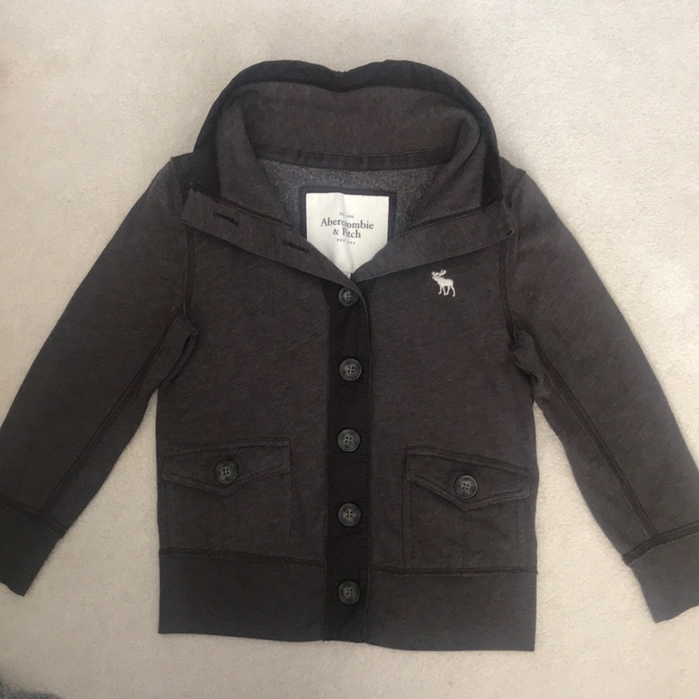 Abercrombie & Fitch Brown 3/4 sleeve top
